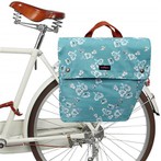 Подвійний згорнутий кошик, задній пакет, зелений