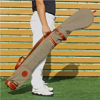 Sunday Golf Clubs Bag Travel Case-Grey