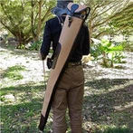 Tourbon полотно і шкіряні мисливська Рушниця випадку ковзає рушниці мішок 53