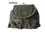 Tourbon Outdoor Classic Loden Rucksack Melton Wool 50L Багатофункціональний рюкзак з кишенями зелений