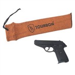 Tourbon рушниці гвинтівки зберігання пістолет мішок носок 52 дюймовий силіконове масло лікувати в'язати тканина помаранчевий