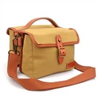 Холстовий велосипедний мішок із подвійною сумкою